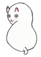 Innocent of cat and dog sticker #3529617