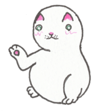 Innocent of cat and dog sticker #3529618