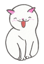 Innocent of cat and dog sticker #3529619