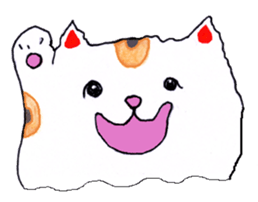 Innocent of cat and dog sticker #3529620