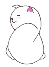 Innocent of cat and dog sticker #3529630