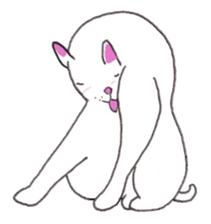 Innocent of cat and dog sticker #3529633