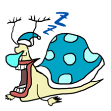 loose character of snail sticker #3530558