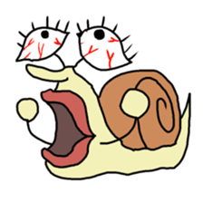 loose character of snail sticker #3530589