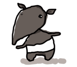 Contest of the animal sticker #3530611