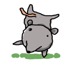 Contest of the animal sticker #3530625