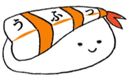daily life of the sushi 2 sticker #3530762