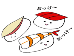 daily life of the sushi 2 sticker #3530767