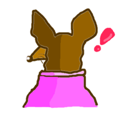 I love dog. sticker #3530834