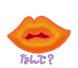 Feeling of lips sticker #3531483
