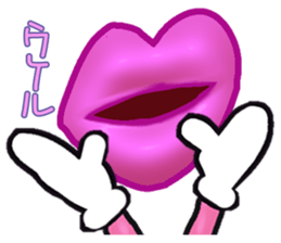 Feeling of lips sticker #3531491