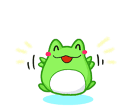 Yan's Frog 4(English version) sticker #3532336