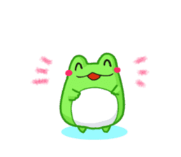 Yan's Frog 4(English version) sticker #3532337