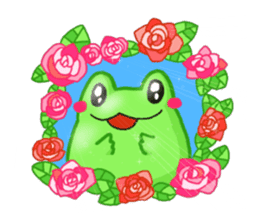 Yan's Frog 4(English version) sticker #3532345
