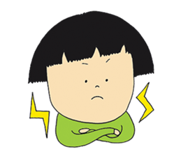 I have short hair sticker #3532756