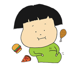 I have short hair sticker #3532770