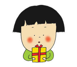 I have short hair sticker #3532772