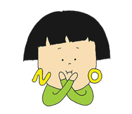 I have short hair sticker #3532782