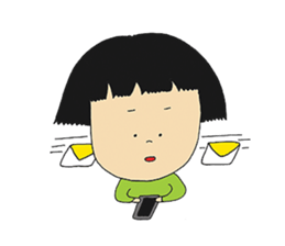 I have short hair sticker #3532787