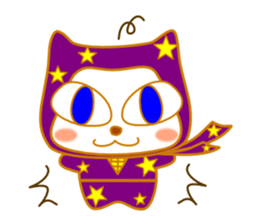 Cat ninja of Kira and sakura. sticker #3532994