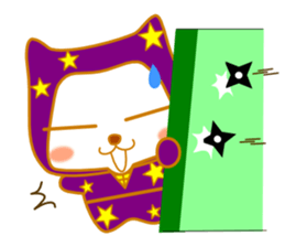 Cat ninja of Kira and sakura. sticker #3533000