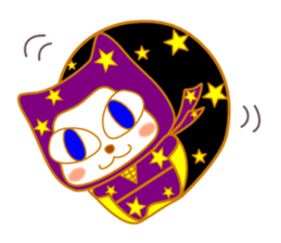 Cat ninja of Kira and sakura. sticker #3533004