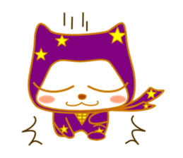 Cat ninja of Kira and sakura. sticker #3533008