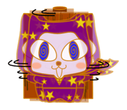 Cat ninja of Kira and sakura. sticker #3533010