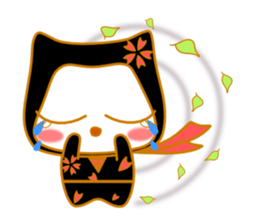 Cat ninja of Kira and sakura. sticker #3533015