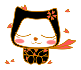 Cat ninja of Kira and sakura. sticker #3533018