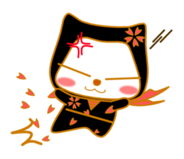 Cat ninja of Kira and sakura. sticker #3533027