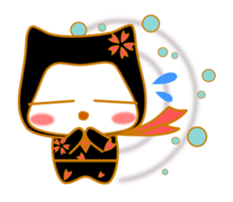 Cat ninja of Kira and sakura. sticker #3533029