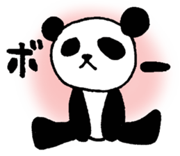 expressionless panda Part2 sticker #3533408