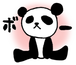 expressionless panda Part2 sticker #3533408