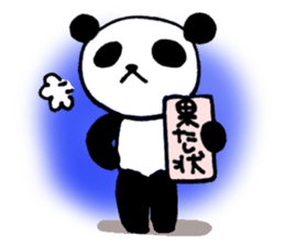 expressionless panda Part2 sticker #3533410