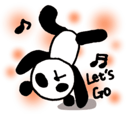 expressionless panda Part2 sticker #3533418