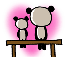 expressionless panda Part2 sticker #3533424