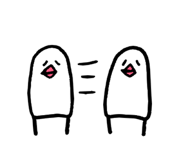 Java sparrow4 sticker #3533579