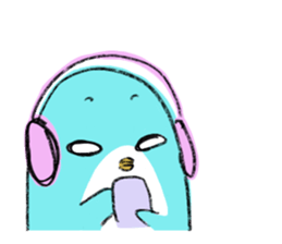 MUSIC PENGUIN sticker #3533599