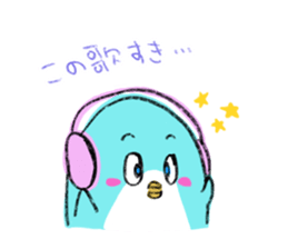 MUSIC PENGUIN sticker #3533602