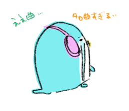 MUSIC PENGUIN sticker #3533604