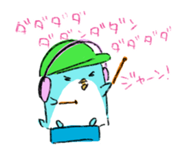 MUSIC PENGUIN sticker #3533611