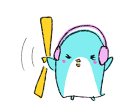 MUSIC PENGUIN sticker #3533612
