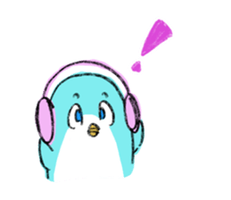 MUSIC PENGUIN sticker #3533628