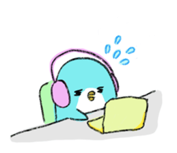 MUSIC PENGUIN sticker #3533629