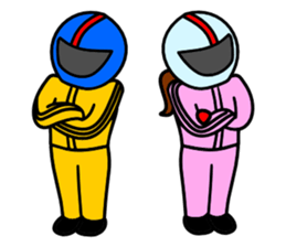 people like racer 2 sticker #3533839