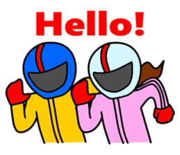 people like racer 2 sticker #3533848