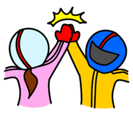 people like racer 2 sticker #3533854