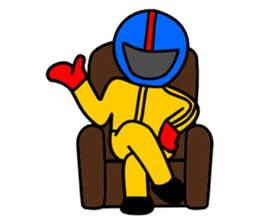 people like racer 2 sticker #3533860