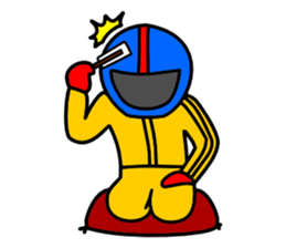 people like racer 2 sticker #3533861